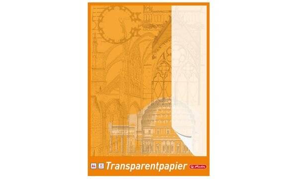Herlitz 696401 - Orange - 30 Blätter - A4 - 65 g/m² - Papier (696401)-1