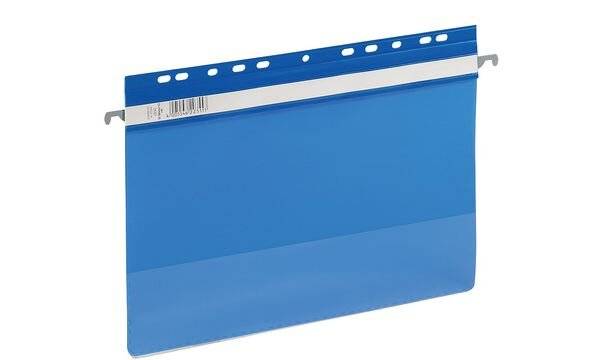 Duurzame hangmap van kunststof 2561-06, A4-formaat, blauw, transparant, 1 stuk.-2