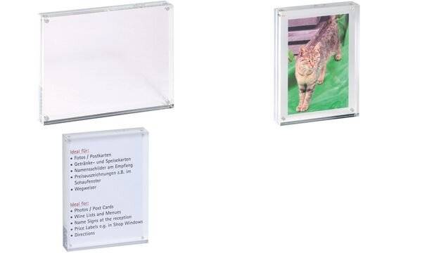 Maul 4002390042642 Maul - fotolijst acryl 11.5x9x2.4cm magnetisch verbonden op de hoeken-3