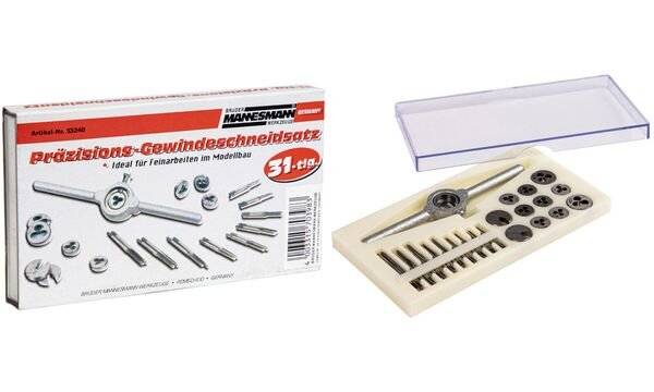Brüder Mannesmann Handtappenset 31 dlg (Hobby) - 53240-1
