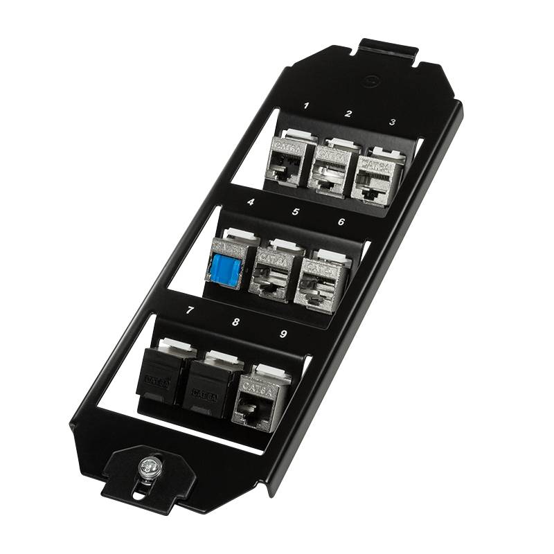 Logilink Keystone vloertankinzetstuk voor 3x3 Keystone modules, sch-4