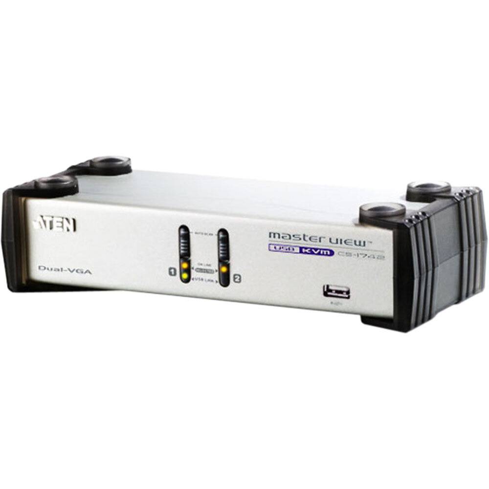 ATEN CS1742C-AT KVM-switch 2 poorten VGA USB 2048 x 1536 Pixel-4
