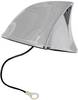 Eufab 521201 Kunststof Haaienvin antenne Chroom (b x h x d) 115 x 75 x 65 mm
