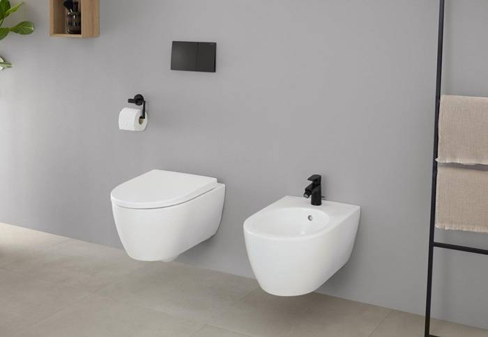 Geberit iCon wandbidet gesloten vorm EFF3 53cm m/overloop wit-1