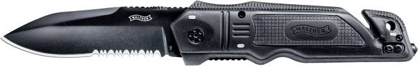 Walther Zakmes Rescue Knife Zwart