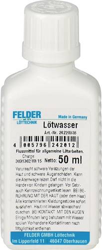 Soldeerwater 50 ml FELDER-0