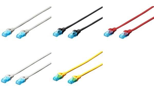DIGITUS DK-1512-030/Y Patch cord; U/UTP; Cat 5e; RJ45-stekker,aan beide zijden; koord - 1 stuk-4