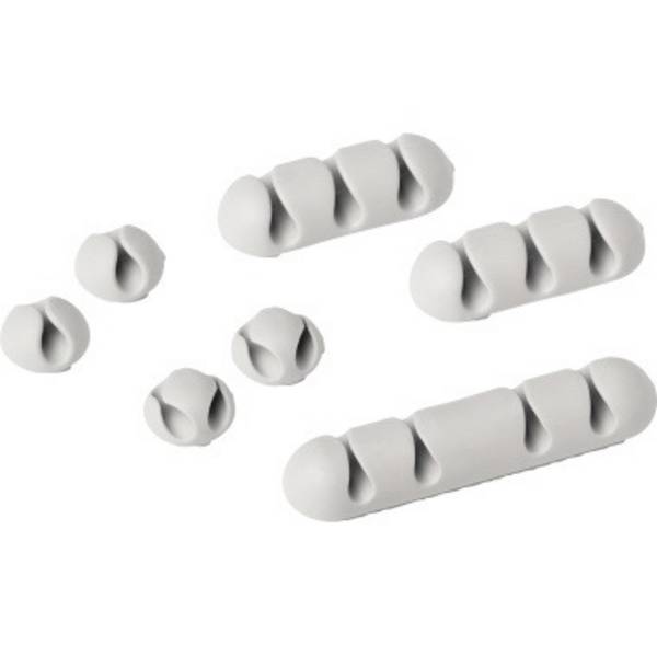DURABLE kabelclip CAVOLINE CLIP MIX 7x grijs