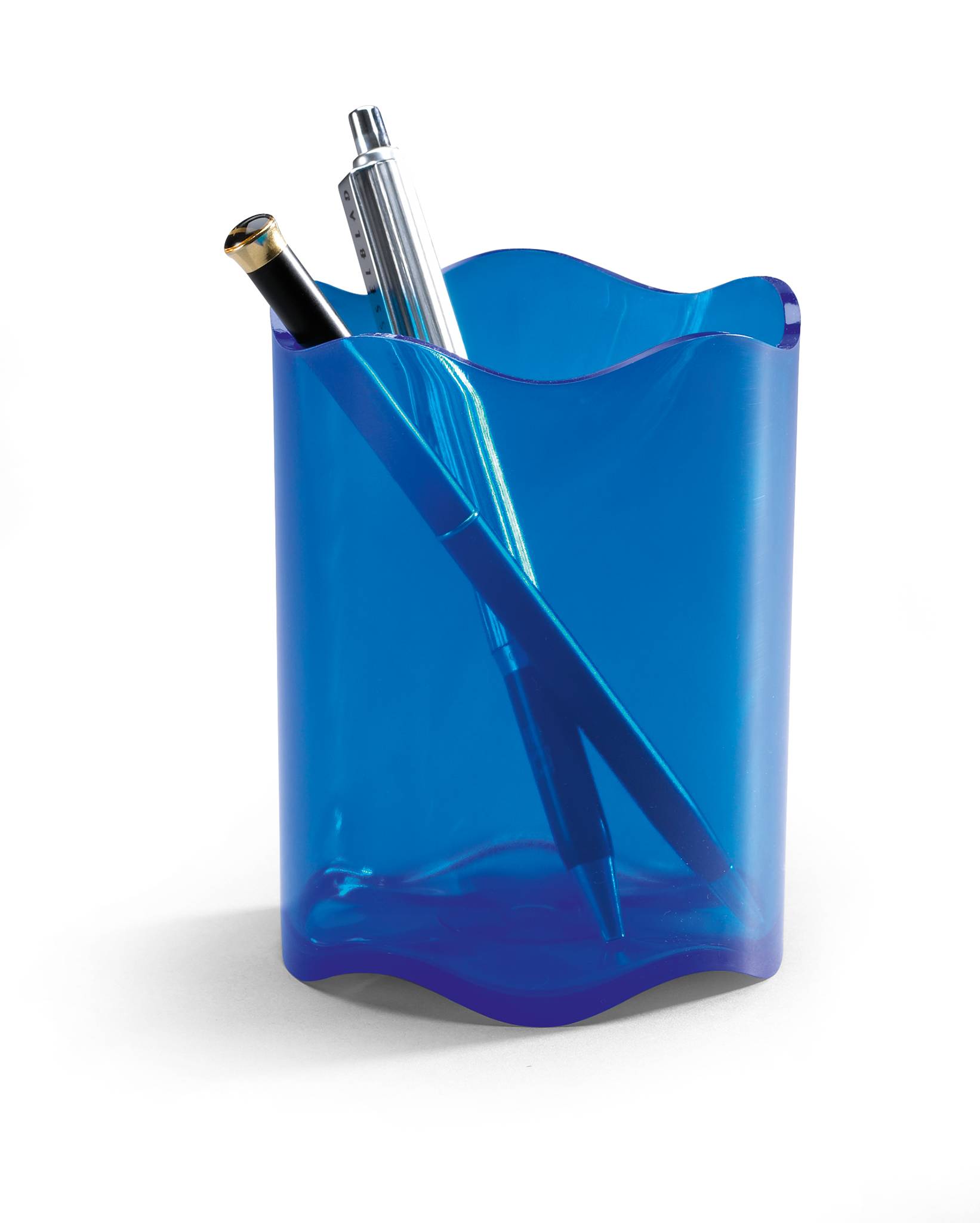 Robuuste pennenhouder 1701235540, blauw, doorschijnend-2