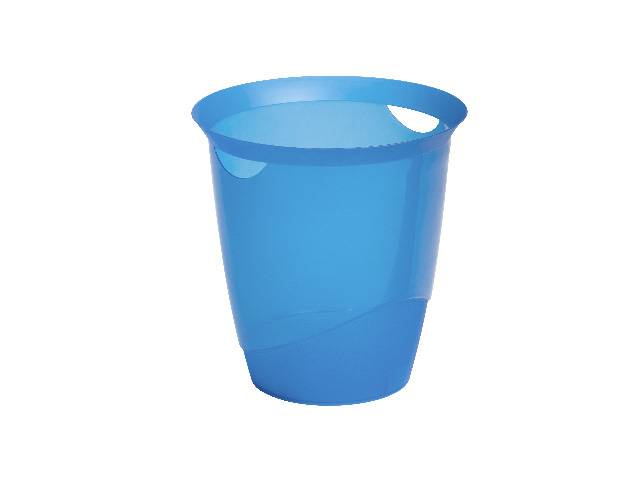 Durable TREND 1701710540 16 l (Ø x h) 315 mm x 330 mm Polypropyleen Blauw (doorschijnend) 1 stuk(s)-1