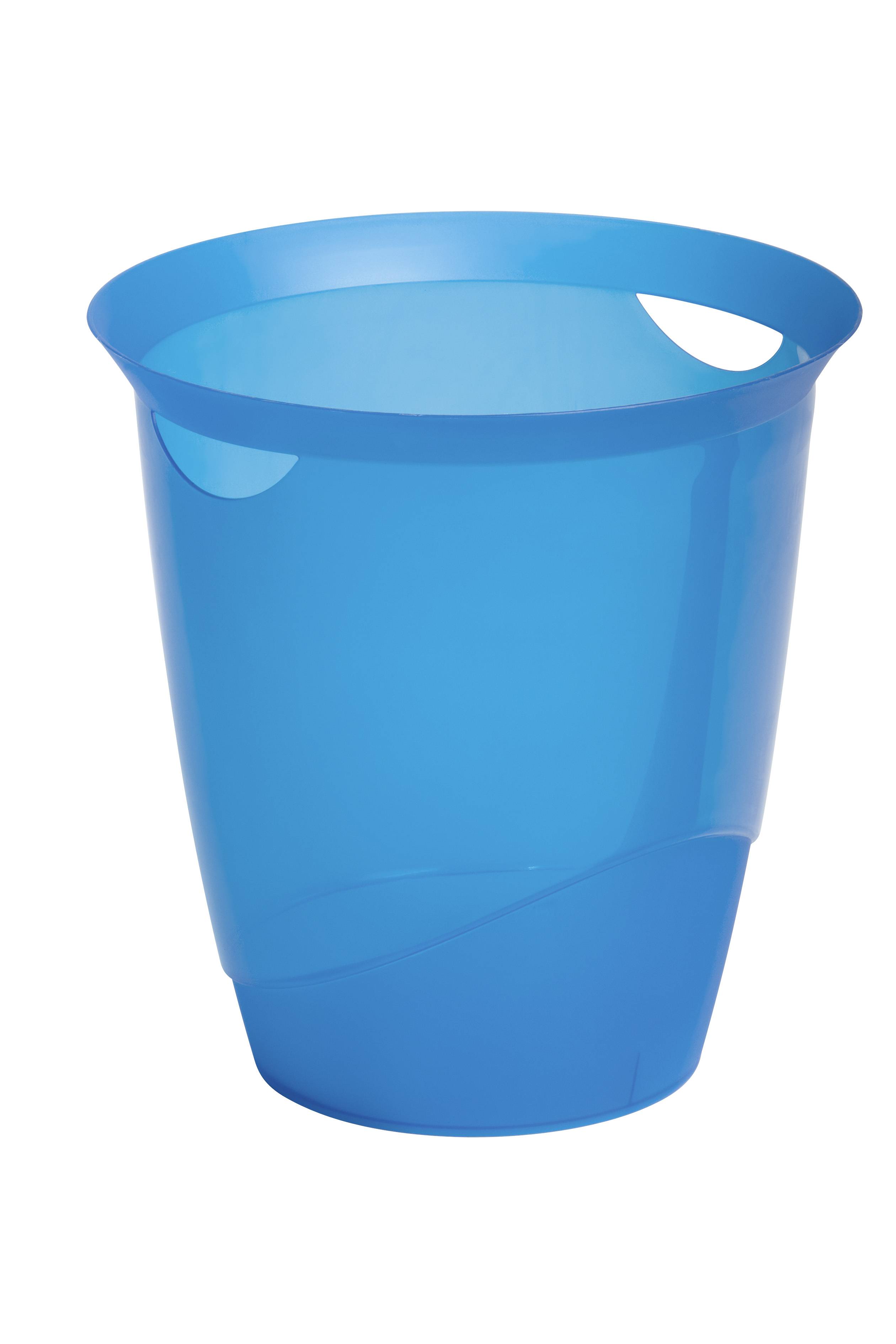 Durable TREND 1701710540 16 l (Ø x h) 315 mm x 330 mm Polypropyleen Blauw (doorschijnend) 1 stuk(s)-4