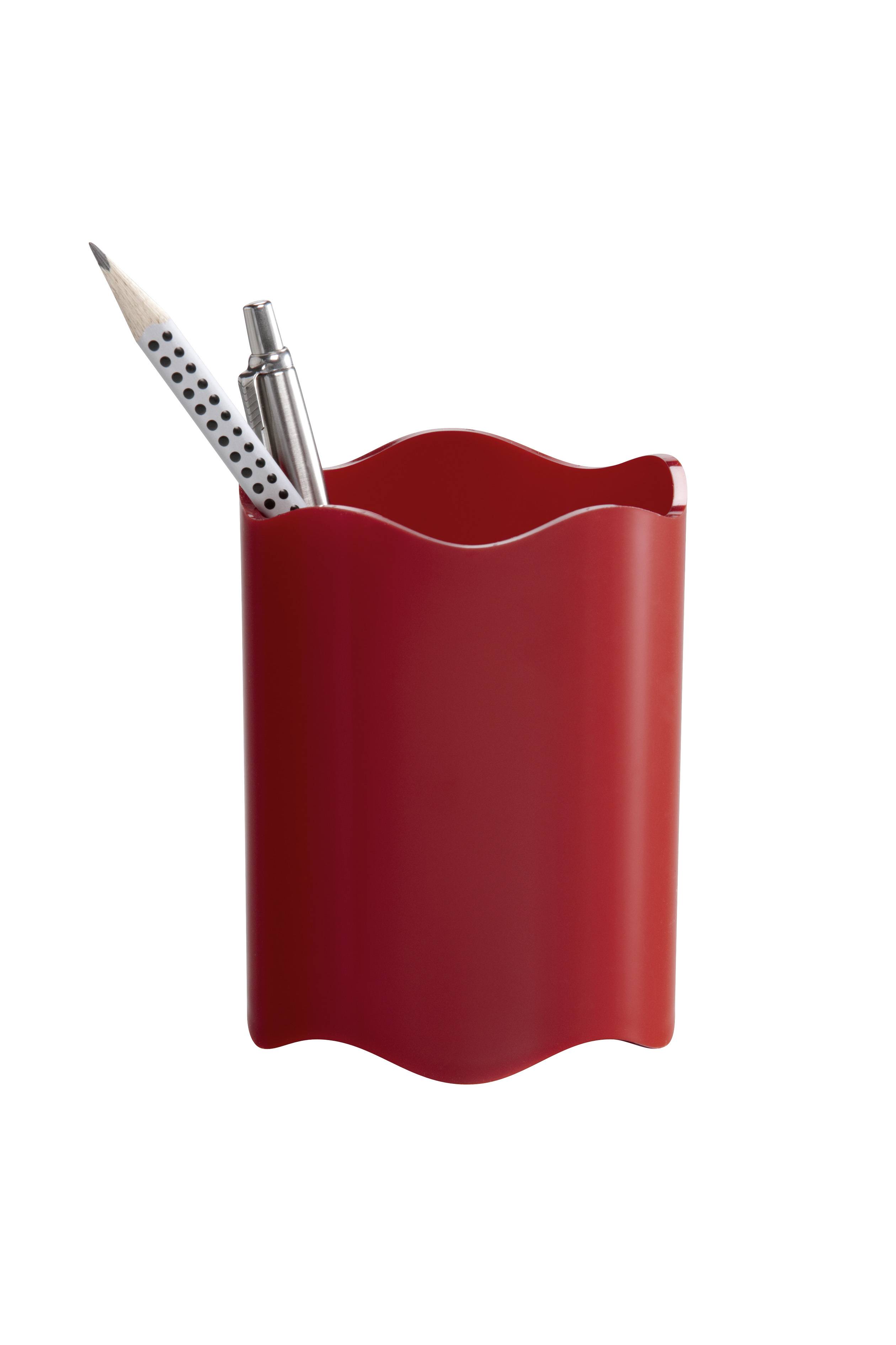 Stevige pennenhouder 1701235080, kunststof, rood-1