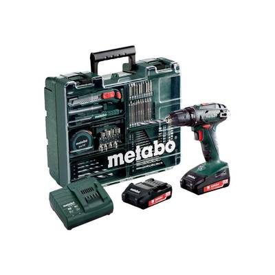 Metabo S 18 602207880 Accu-schroefboormachine 18 V 2 Ah Li-ion Incl. accu's, Incl. accessoires, Incl. koffer kopen ? Conrad Electronic