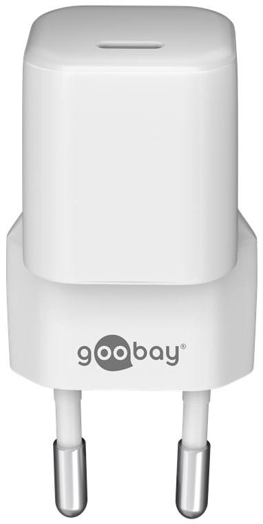 Goobay USB-C™ PD (Power Delivery) snellader nano (30 W) wit - geschikt voor apparaten met USB-C™ (Power Delivery)...-0