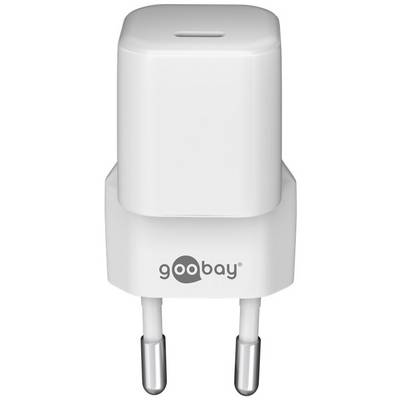 Goobay USB-C™ PD (Power Delivery) snellader nano (30 W) wit - geschikt voor apparaten met USB-C™ (Power Delivery)...-0