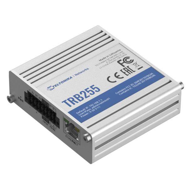 TELTONIKA TRB255 Module: gateway; DDR2; 16MBFLASH,64MBSRAM; 83x25x74mm; IP30 - 1 stuk-0