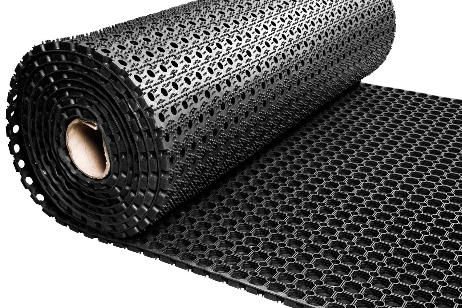 Rubber ringmat op rol - Dikte 22 mm - Breedte 120 cm - Verkocht per strekkende meter-0