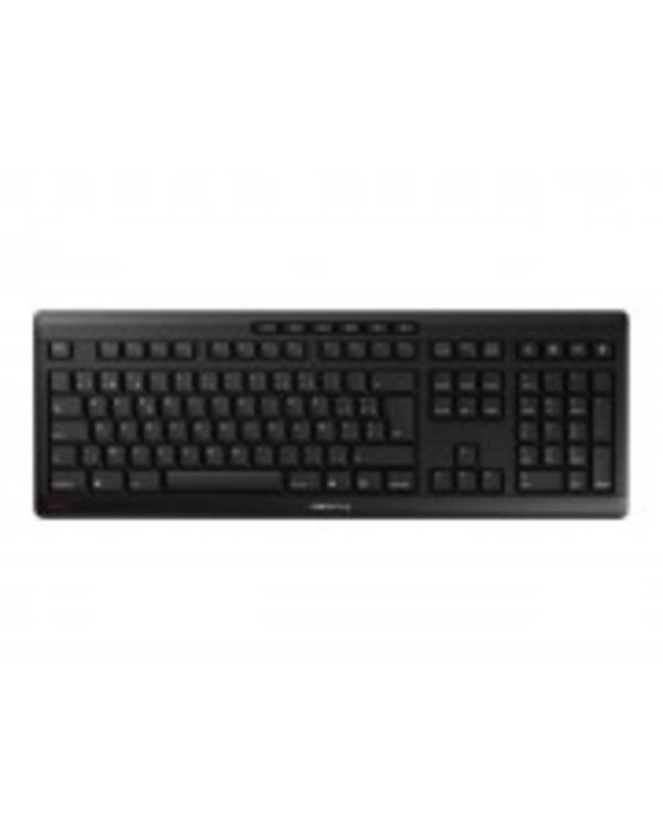Cherry Contour Design Stream Wireless toetsenbord Universeel RF draadloos + USB QWERTY US International Zwart