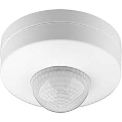 Infrarood bewegingsmelder voor opbouwmontage aan het plafond, 360° detectie, 12 m bereik, voor gebruik binnenshuis...-0