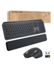 Logitech MX Keys Combo for Business Toetsenbord en muis - QWERTY - Engels (UK) - USB Scharen Draadloos Bluetooth/RF Toet-0