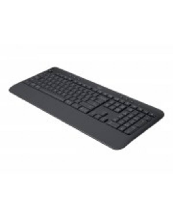 Logitech Signature K650 Toetsenbord - Draadloos Verbinding - Engels (UK) - QWERTY indeling - Grafiet grijs - Bluetooth/R