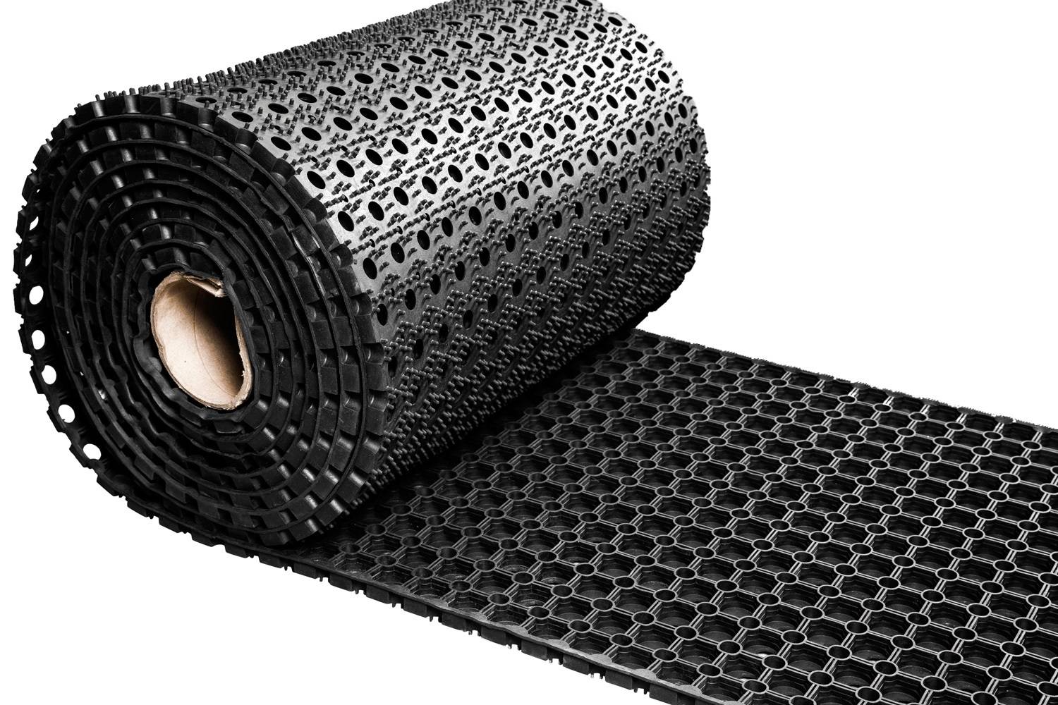 Rubber ringmat op rol - Dikte 22 mm - Breedte 60 cm-0