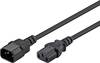 Goobay 39203 Apparaat (koud) Netkabel Zwart 5 m PVC-mantel