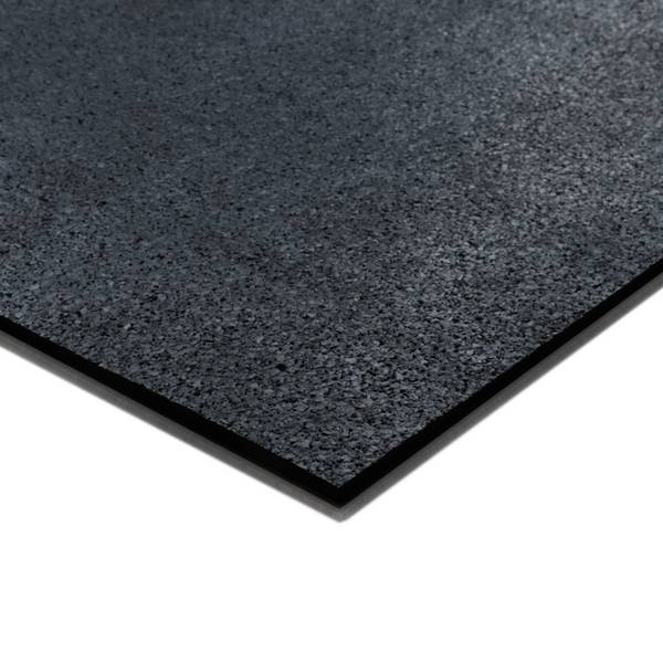 Gerecyclede rubbermat op rol - Vlak 3 mm - Breedte 120 cm - Verkocht per strekkende meter