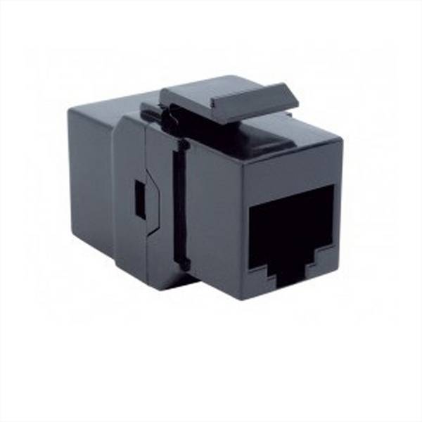Bachmann RJ45 Netwerk Adapter CAT 6 [1x RJ45-bus - 1x RJ45-bus] 0 mm Zwart