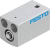 FESTO 188059 AEVC-6-10-P Korte hefcilinder Slaglengte: 10 mm 1 stuk(s)