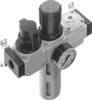 FESTO 185723 LFR-1/4-D-MIDI-KB Onhouderhoudsmodule Perslucht, Inerte gassen Operationele druk (max.) 16 bar
