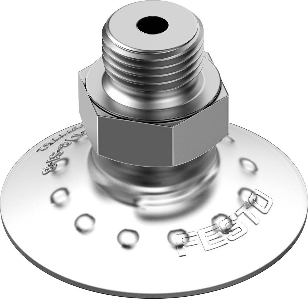 FESTO Vacuümzuiger VAS-55-1/4-SI-B 1379348 G 1/4 Nominale breedte 4 mm Materiaal (behuizing) Aluminium kneedlegering Afdichtmateriaal VMQ (siliconen)