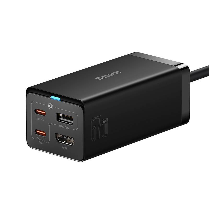 BASEUS CCGP110201 Voedingseenheid: schakelende; 5÷20VDC; 67W; 110÷240VAC; zwart - 1 stuk-0