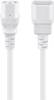 C13 - C14 stroomkabel voor UPS/PDU | 3x 1,00mm | wit | 3 meter