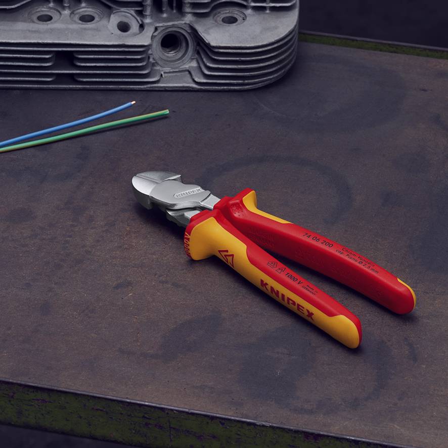 Knipex-Werk Kraft-Seitenschneider 74 06 200 SB-2