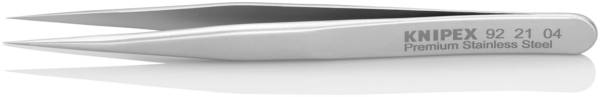 KNIPEX KNP.922104 Pincet; 90mm; voor precisiewerk; De vorm van de punt: scherp - 1 stuk
