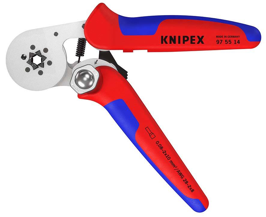 KNIPEX 97 55 14 SB - Zelfaanpassende Crimpzool - 97 55 14 SB-2