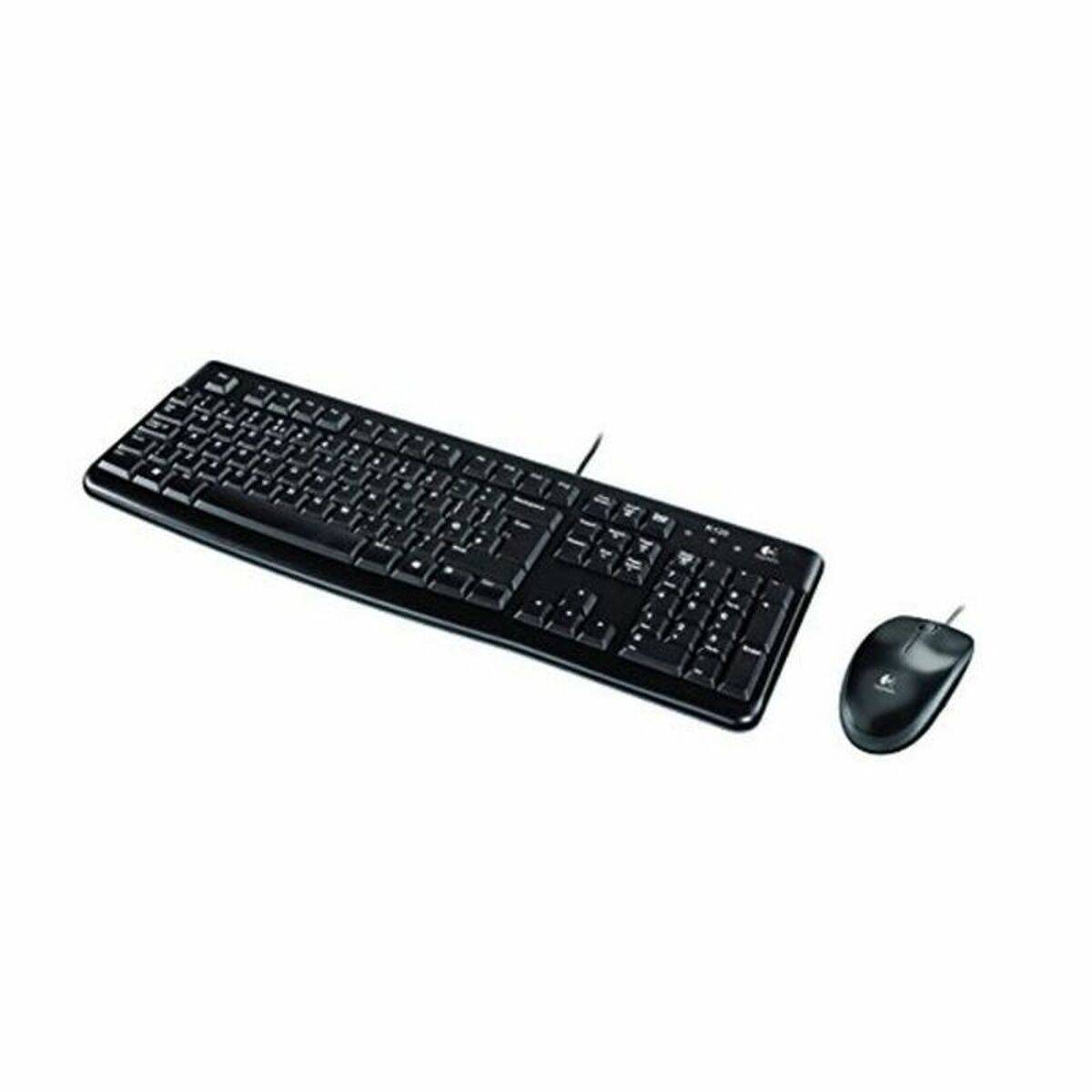 Logitech MK120 Toetsenbord en muis - Spaans - USB Kabel Toetsenbord - USB Kabel Muis - Optisch - Symmetrical-2