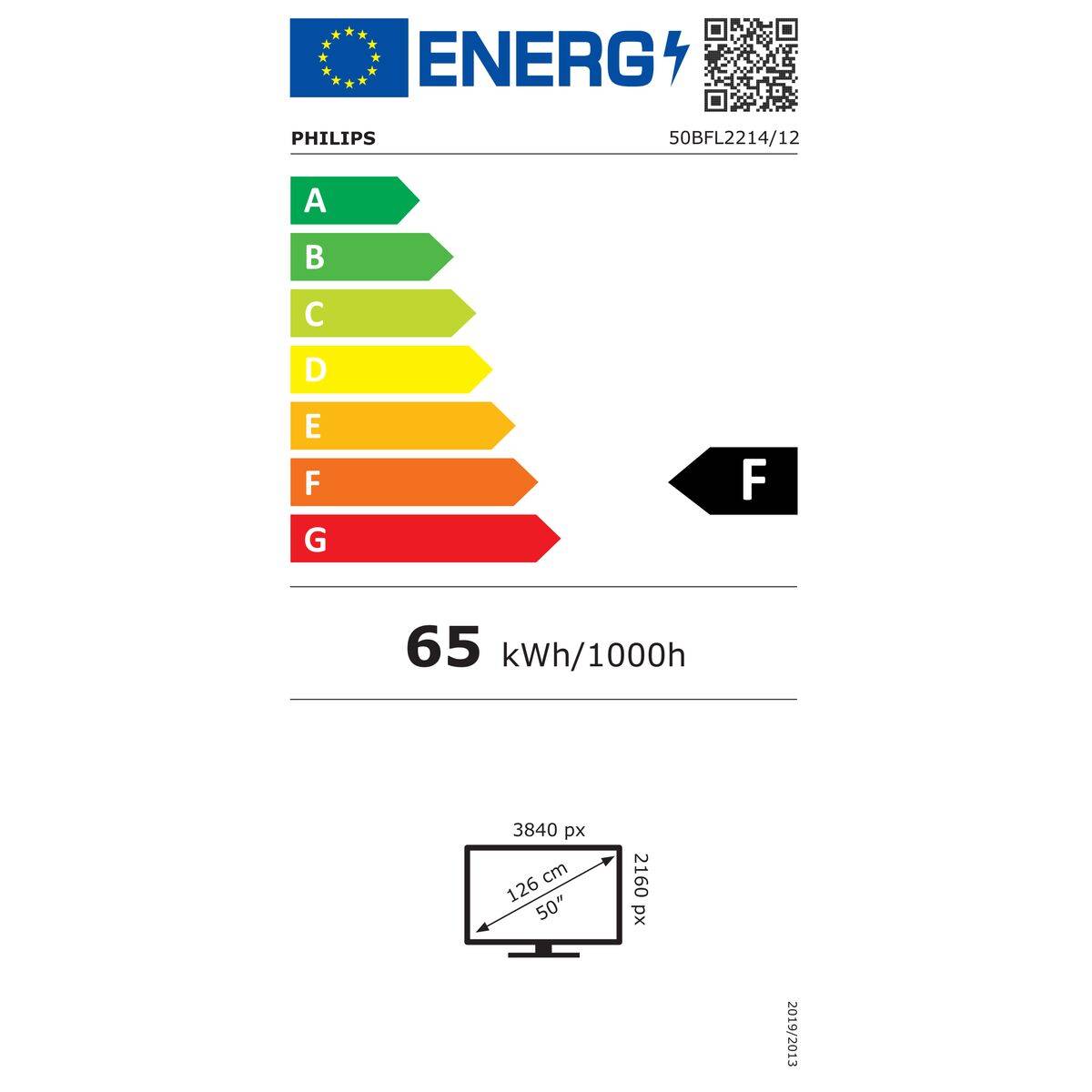 PHILIPS B-Line 50BFL2214 18/7/UHD/350cd DVB-C/T2 (verzending via expediteur)-1