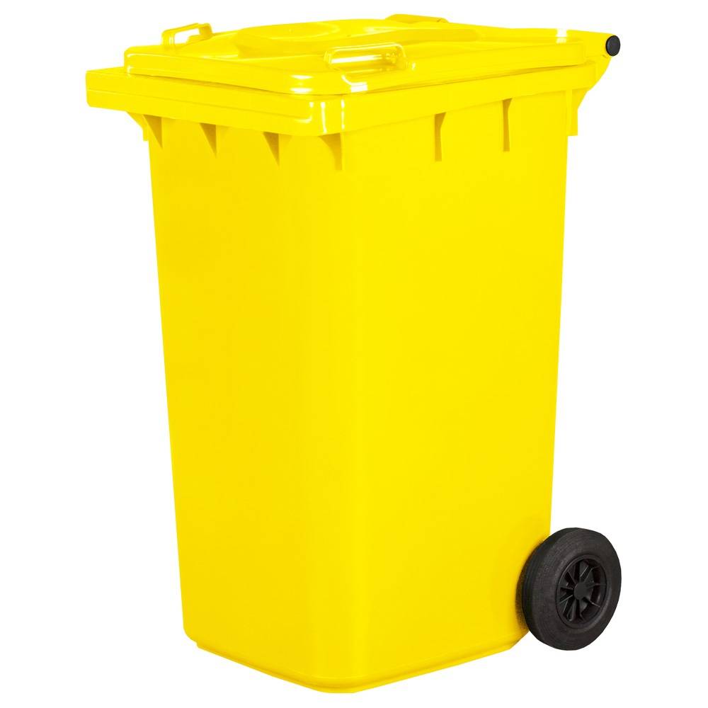 Kliko / mini container 240 liter - Geel-0
