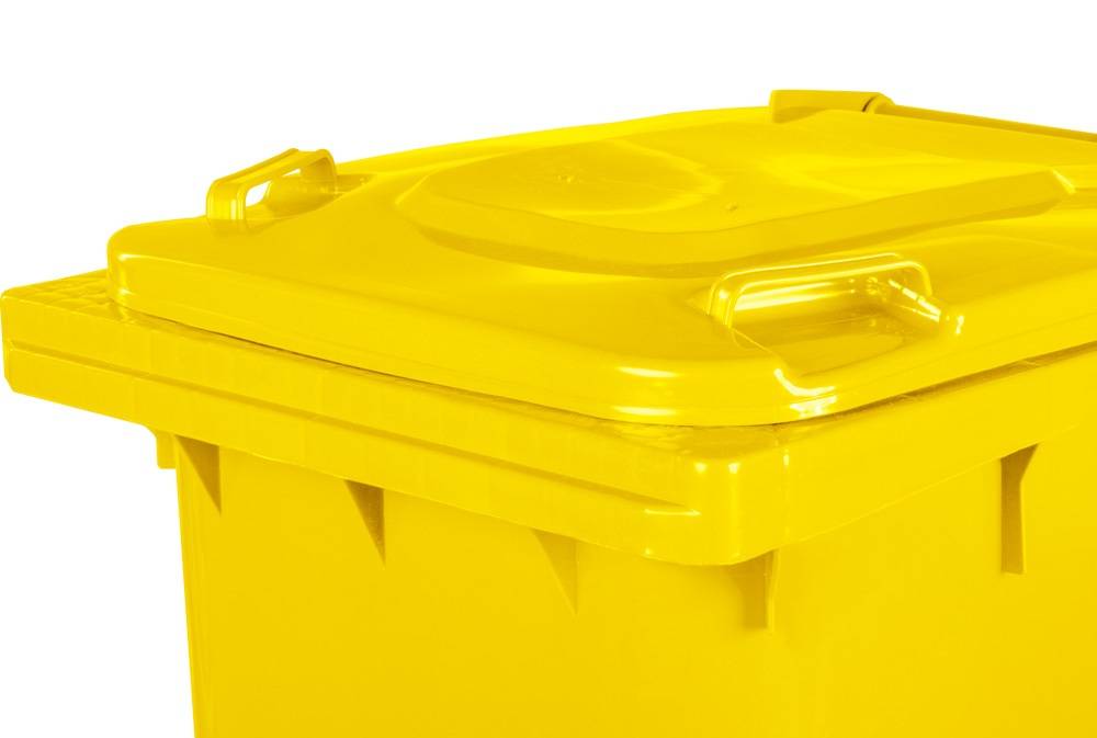 Kliko / mini container 240 liter - Geel-1