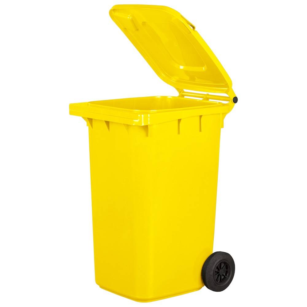 Kliko / mini container 240 liter - Geel-2