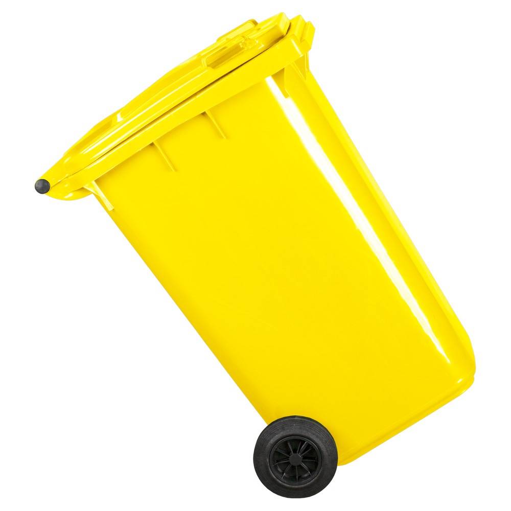 Kliko / mini container 240 liter - Geel-3