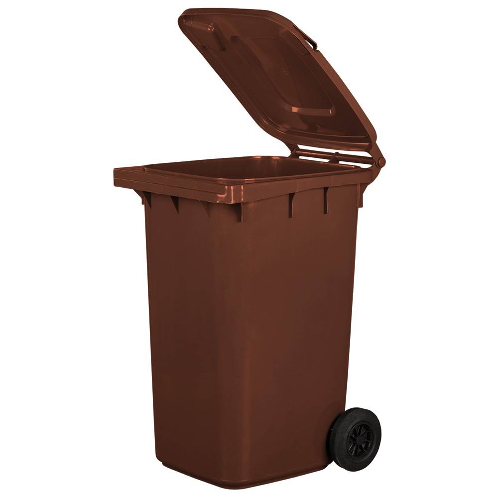 Kliko / mini container 240 liter - Bruin-2