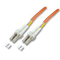 EFB Elektronik O0310.1 Glasvezel Optische vezel Aansluitkabel 1.00 m Oranje [1x LC-stekker - 1x LC-stekker] 50/125 µ Mul-1