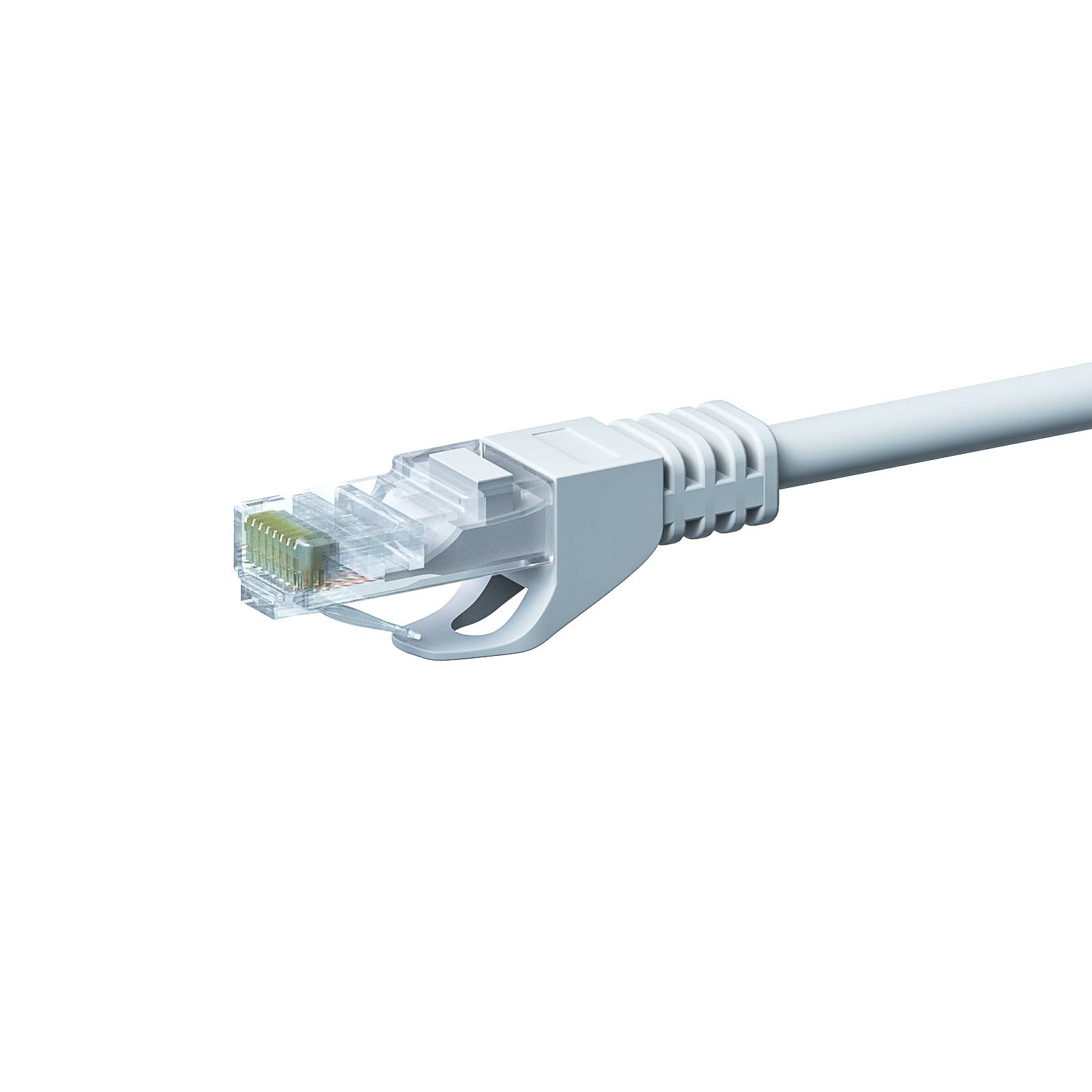 Danicom - CAT5e UTP netwerkkabel, patchkabel 5m wit - CCA-1