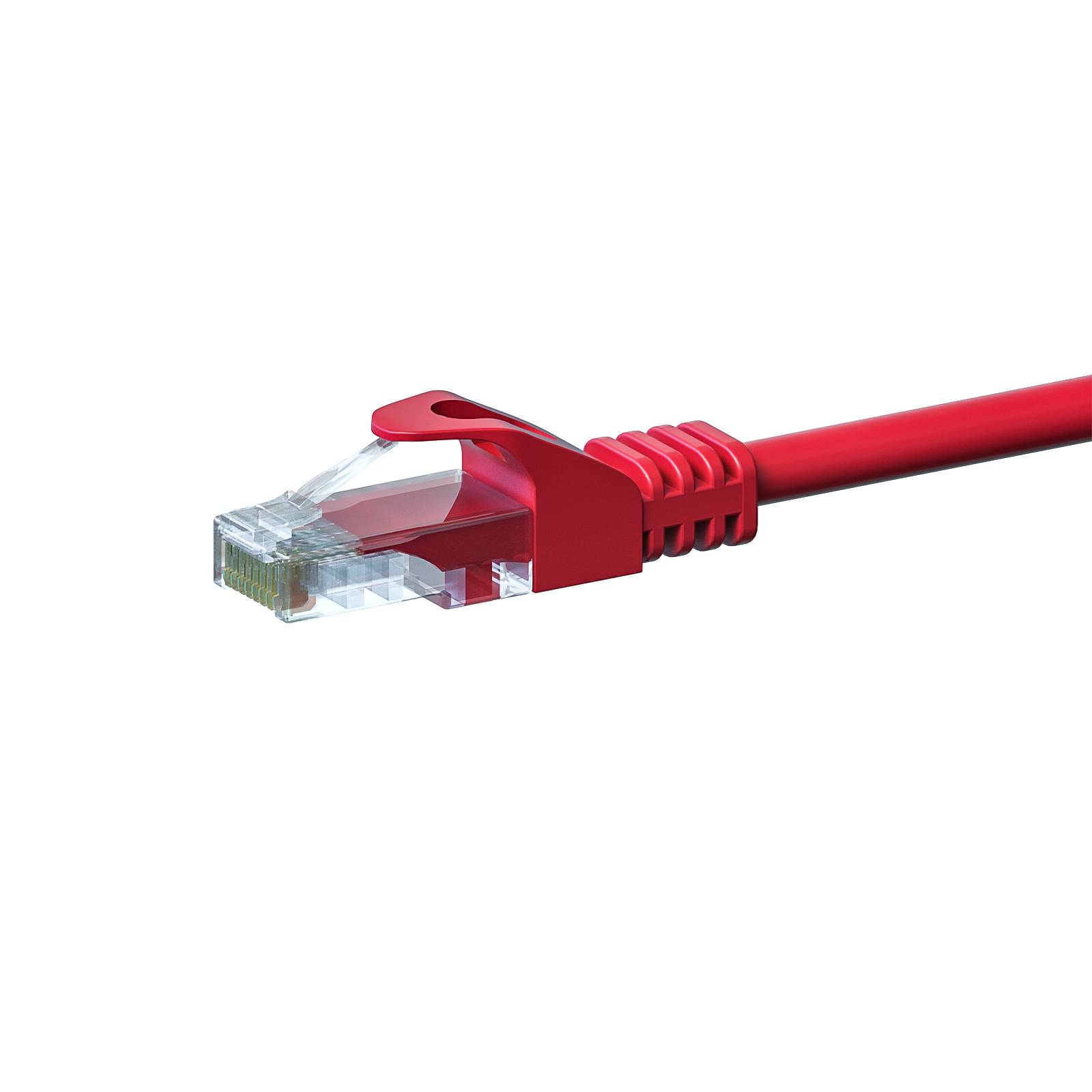 Danicom - CAT5e UTP netwerkkabel, patchkabel 15m rood - CCA-0