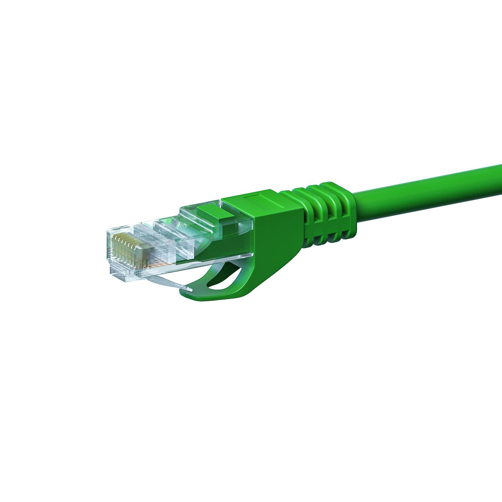Danicom - CAT5e UTP netwerkkabel, patchkabel 2m groen - CCA-1