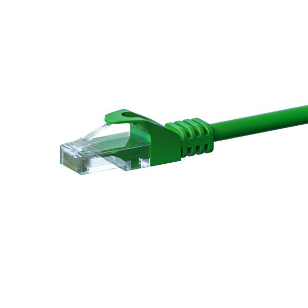 Danicom - CAT6 UTP netwerkkabel, patchkabel 10m groen - CCA