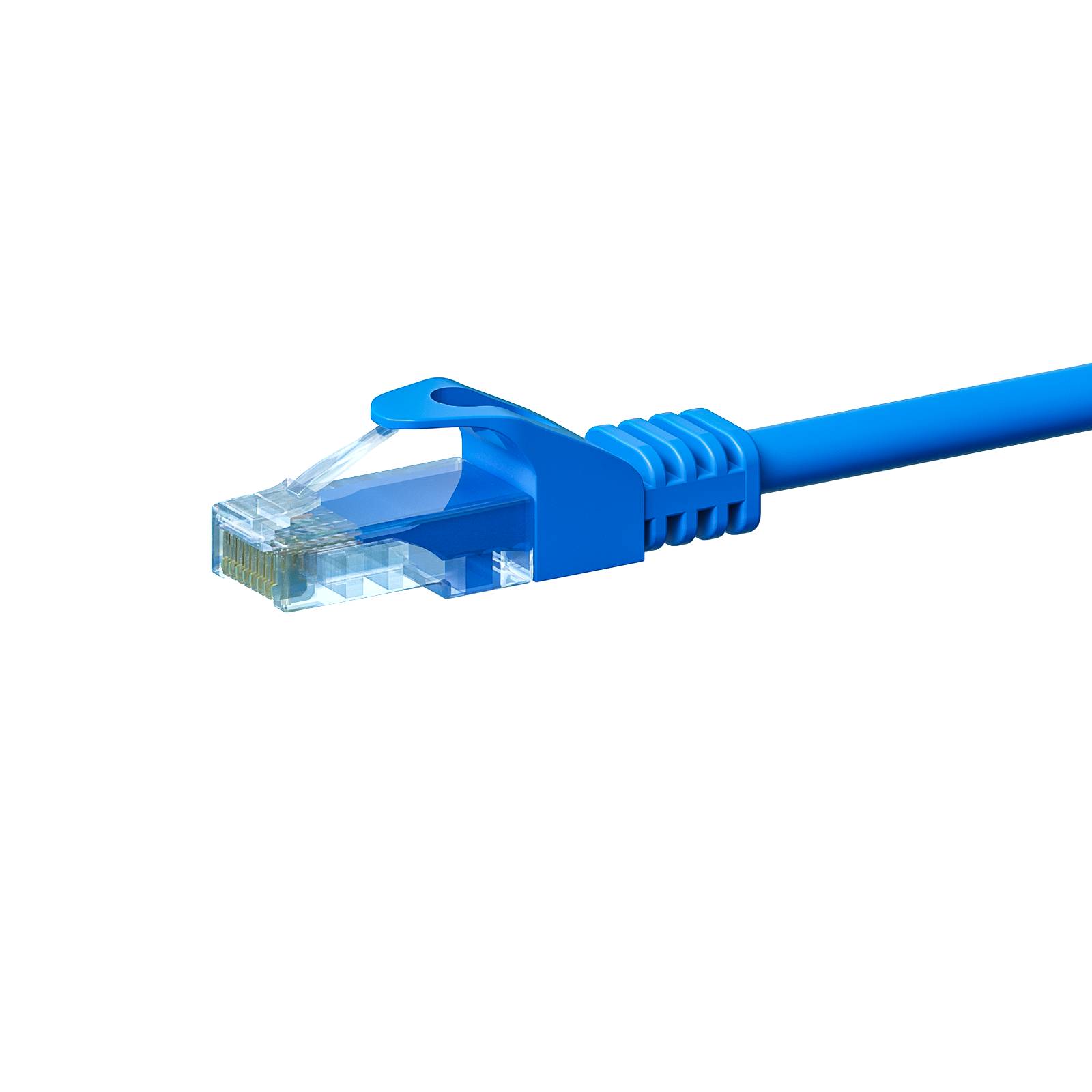 Danicom - CAT5e UTP netwerkkabel, patchkabel 15m blauw - CCA-0